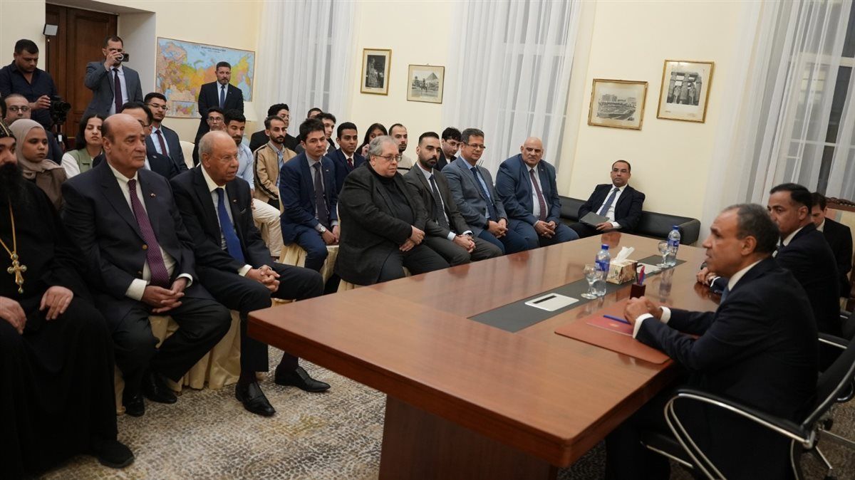 الجالية المصرية بروسيا 