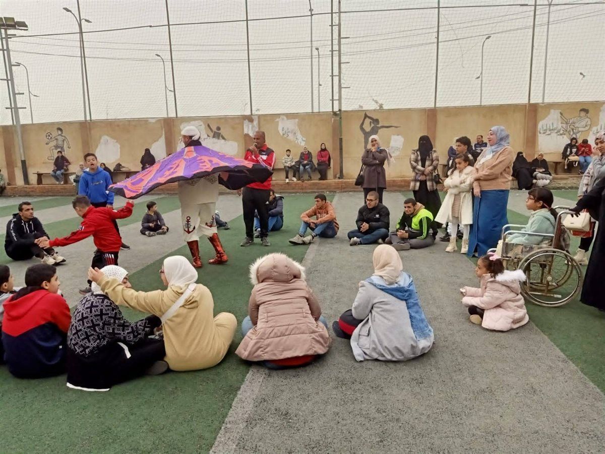 مهرجان فني وترفيهي لذوي القدرات بمركز شباب دمياط