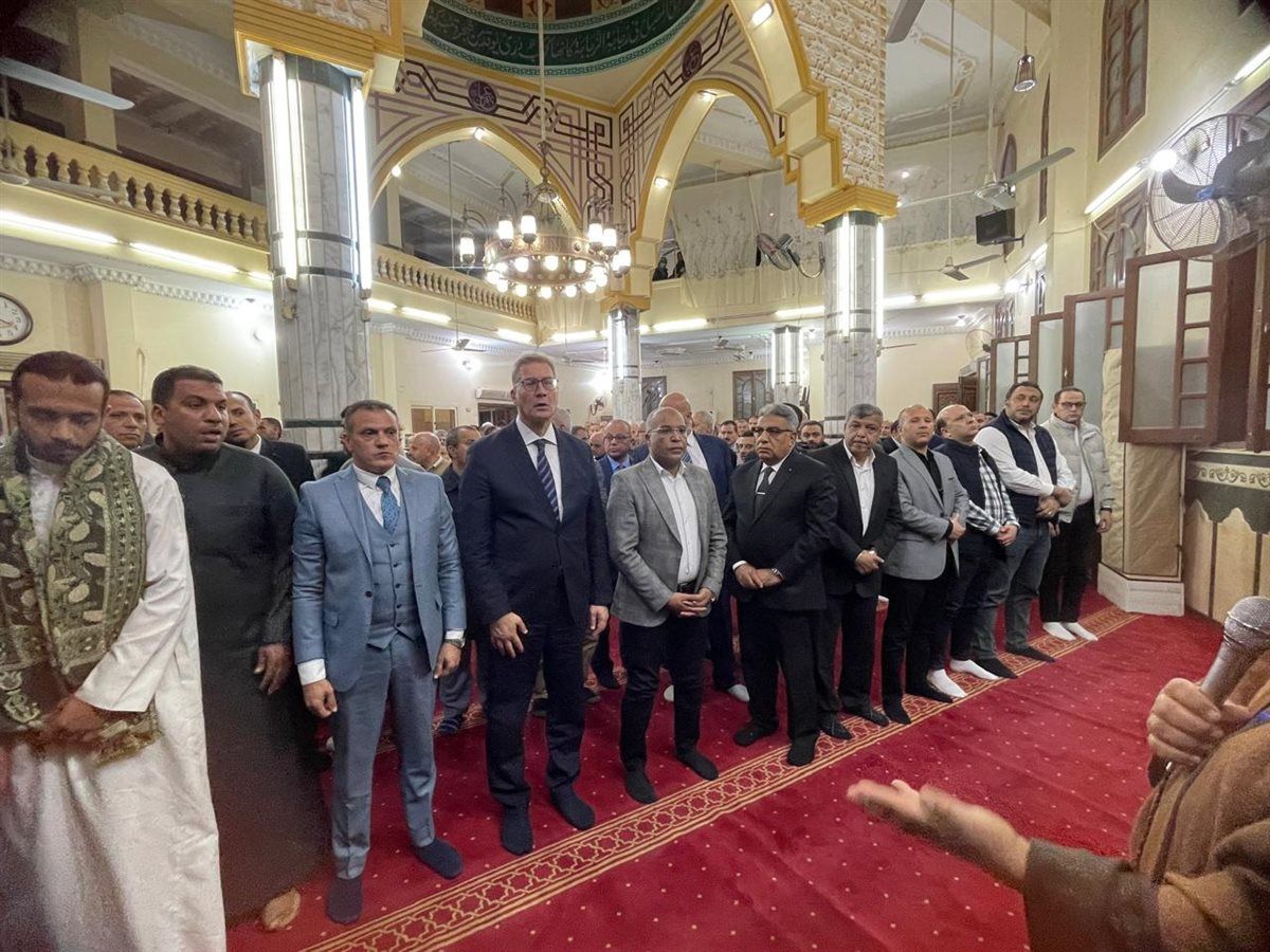 تشييع جثمان الشهيد بقرية دنديط بميت غمر