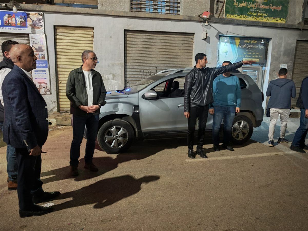 محافظ الجيزة يقود جولة ليلية