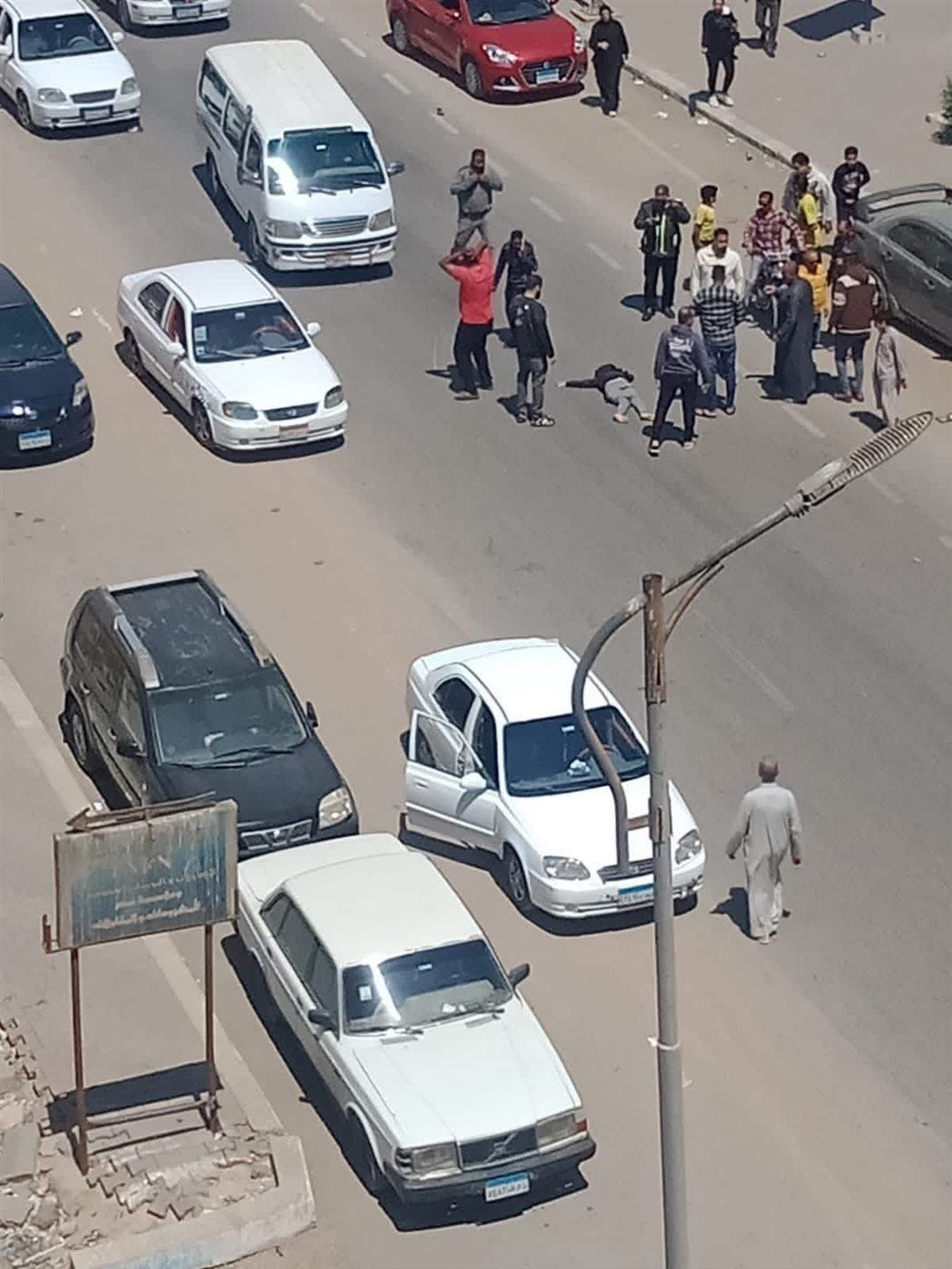 مطاردة الكلاب الضالة لطفل السويس