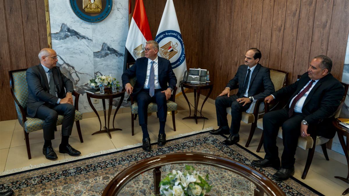 خلال لقاء وزير البترول: توتال إنرجيز تهتم بالبحث عن الغاز في هيرودوت العميق غرب المتوسط