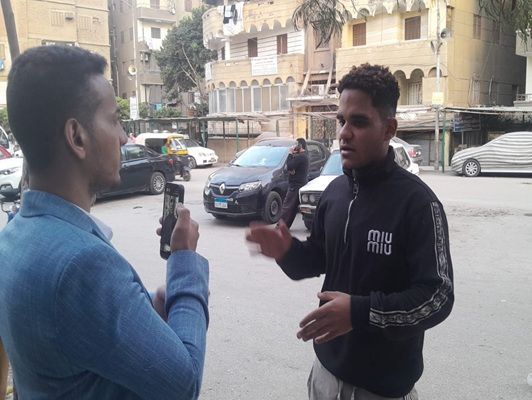 صحفي الوفد يحاور ابن خالة المجني عليها