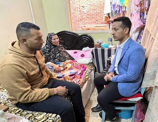 صحفي الوفد يحاور أسرة المجني عليه صاحب مقهى كرداسة 