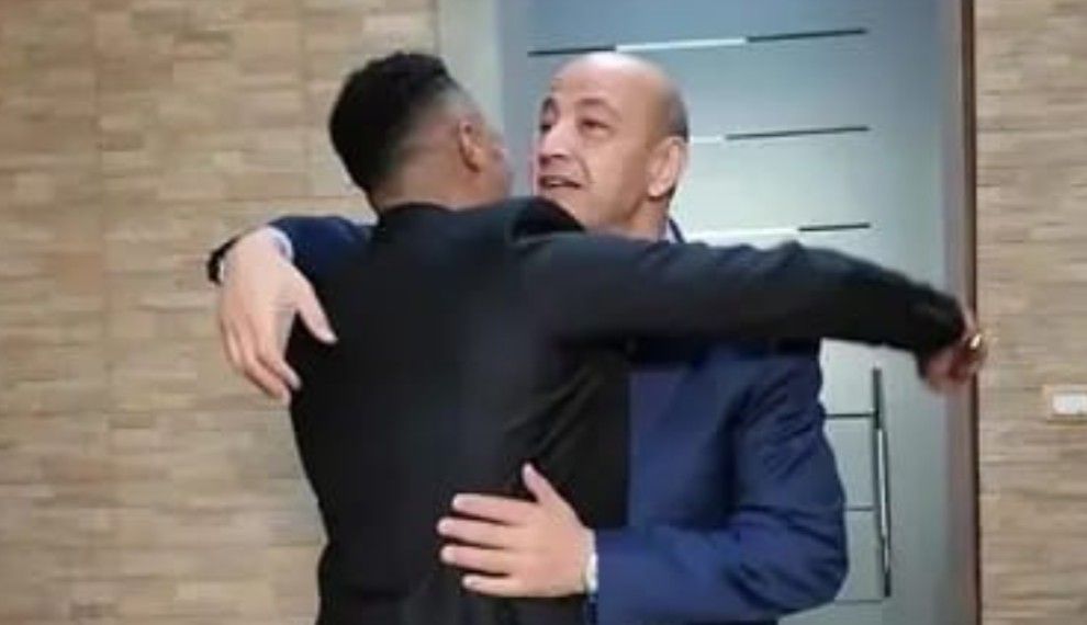 محمد رمضان وعمرو أديب