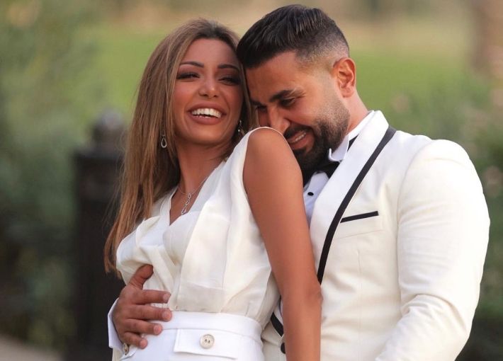 علياء بسيوني وأحمد سعد 