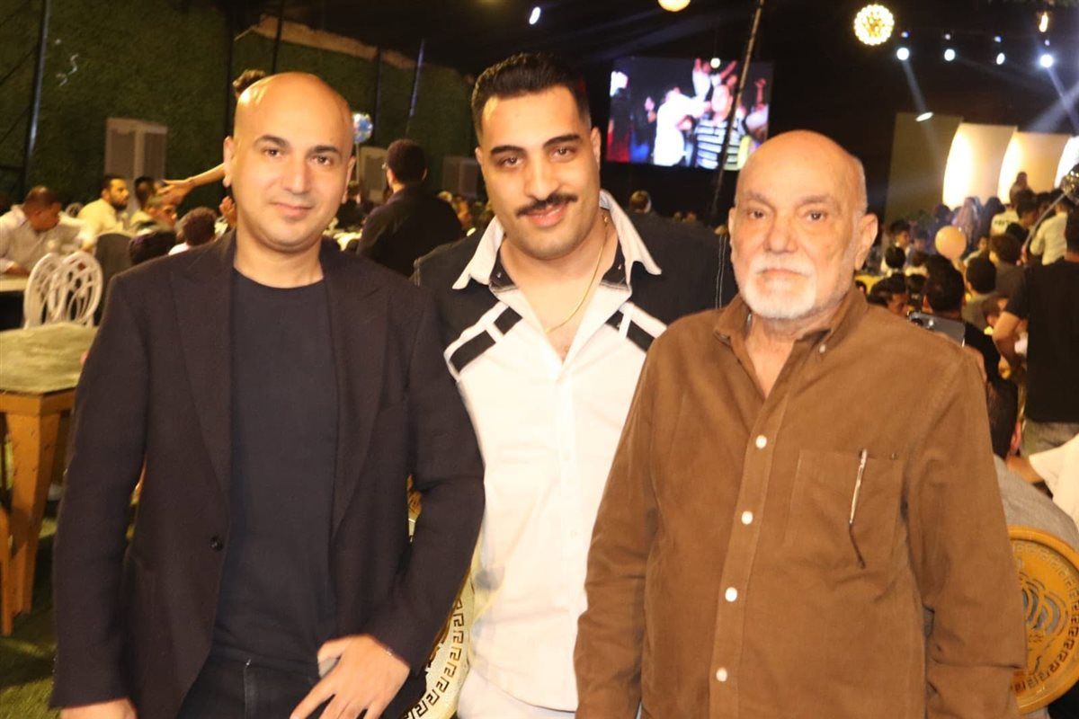 بيشوي مع صاحب مطعم كشري أبو طارق