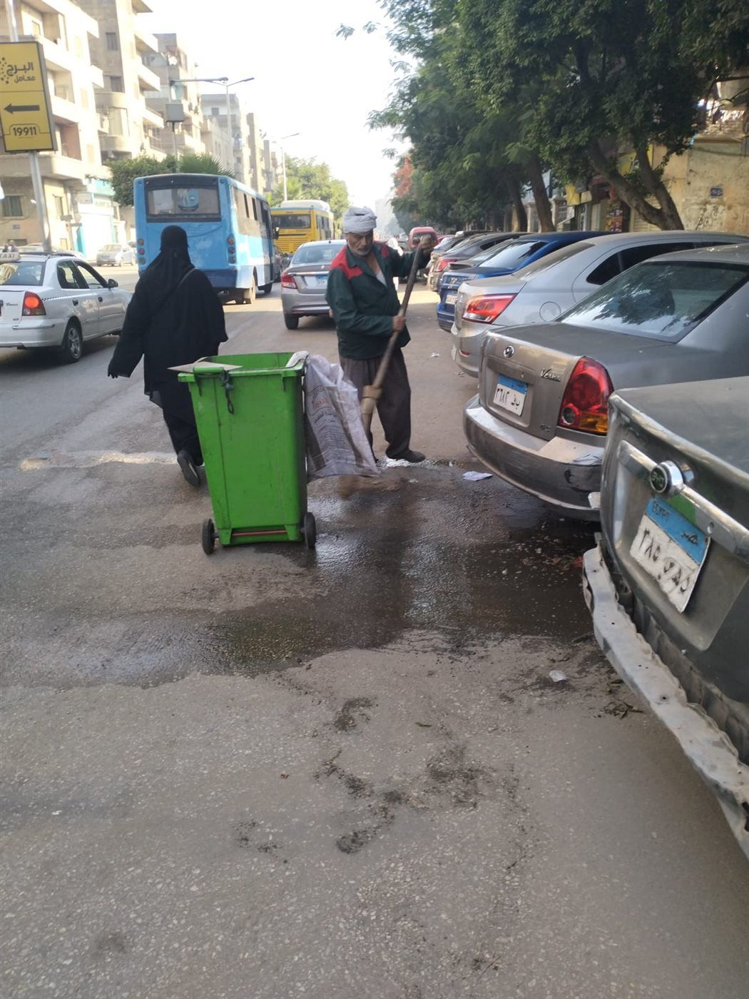 جولة لمحافظ الجيزة بأبو النمرس والحوامدية وجنوب الجيزة لمتابعة الخدمات ورصد المخالفات