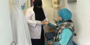 خدمات طبية لــ 1415 مواطنا في سمالوط بالمنيا