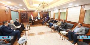 محافظ كفرالشيخ يناقش عددا من الملفات الخدمية ومشاكل الدوائر مع النواب