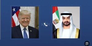 بن زايد يبحث مع ترامب تطورات الأوضاع في المنطقة