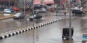 أمطار غزيرة على مدن ومراكز الدقهلية