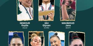 17 بطل أولمبي في بطولة العالم للجمباز الفني القاهرة 2026