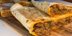 تورتيلا اللحمة تقدم وصفة شهية وسريعة