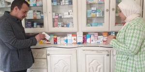 ضبط 45 صنف أدوية بشرية منتهية الصلاحية بالبحيرة