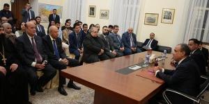 وزير الخارجية يلتقي أبناء الجالية المصرية في موسكو