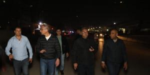 جولة موسعة لمحافظ الجيزة لمتابعة الالتزام بقرارات الغلق