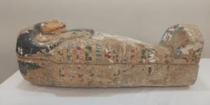 بالصور.. ضبط تابوت آثري بحوز شخصين فى سوهاج