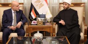 وزير الأوقاف يستقبل وفدًا فلسطينيًّا ويؤكد دعم مصر الثابت للقضية الفلسطينية
