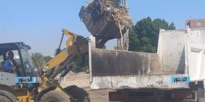 رفع مخلفات تُقدَّر حمولاتها بحوالي 16 ألف طن بالإسماعيلية خلال أسبوع