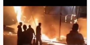 حريق مصنعين فى المنطقة الصناعية بنجع حمادي.. تفاصيل