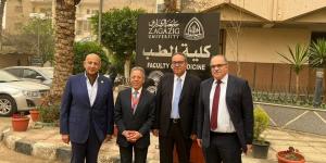 نقيب الأطباء يشارك في مؤتمر التخدير بجامعة الزقازيق ويستعرض تطورات قانون المسؤولية الطبية