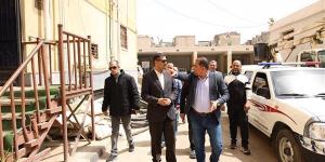 نائب محافظ الدقهلية يتفقد جاهزية معدات الحملات الميكانيكية