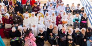 احتفالية كبرى لعيد اليتيم في دمياط الحديدة