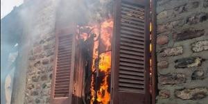 الحماية المدنية تحاول السيطرة على حريق اندلع بعدد من المنازل بقنا