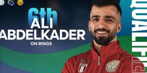 عمر العربي وعلي شوقي يتأهلان لنهائيات جهاز الحلق بكأس العالم للجمباز الفني