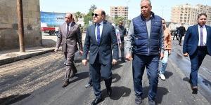 الغربية تنهي رصف محور طريق المعامل لخدمة أهالي طنطا والسنطة وزفتى