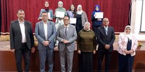 وكيل تعليم الغربية يشهد احتفالية تسليم شهادات مادة البرمجة لـ 155 طالب