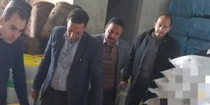 ضبط أكثر من 18 طن ملح ومواد خام وأسمدة مغشوشة داخل كيان غير مرخص بسرس الليان