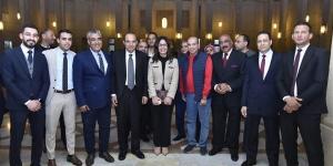 وزيرة الثقافة تتفقد الأوبرا وتلتقي الموسيقار عمر خيرت قبيل حفله على المسرح الكبير