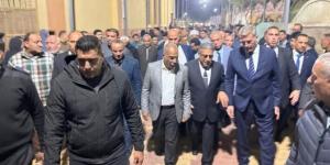وزير البترول يتقدم مراسم عزاء شهيد بتروجت في مسقط رأسه بالدقهلية