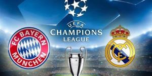 الليلة.. ريال مدريد يصارع بايرن ميونخ في دوري أبطال أوروبا