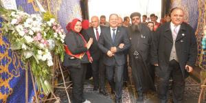 رئيس جامعة دمياط من كنيسة العذراء: احموا النسل بالتعليم