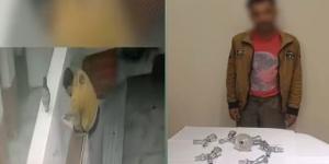 ضبط لص سرقة صنابير المياه بمسجد بالغربية