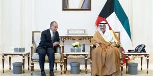 وزير الخارجية يلتقي الشيخ صباح خالد الحمد المبارك الصباح ولي عهد الكويت