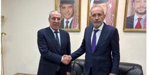 الشيخ والصفدي يبحثان الأوضاع في غزة