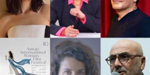 سماح أنور وباسم سمرة وأروي جودة في تحكيم جائزة الاتحاد الأوروبي بمهرجان أسوان