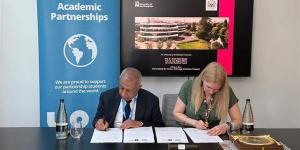 رئيس الأكاديمية العربية يبحث آفاق التعاون الدولي مع جامعة نورثهامبتون البريطانية