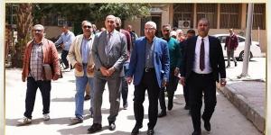 الدرندلي يتفقد تطوير ملاعب جامع الزقازيق وفق المعايير الأوليمبية