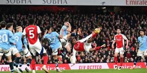 صراع مشتعل على لقب الدوري الإنجليزي بين مانشستر سيتي وآرسنال