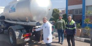 القلوبية تدفع بسيارات مياه شرب نقية للمواطنين في حدائق القناطر الخيرية