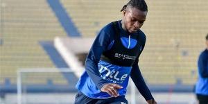 مران الزمالك...الأنجولي شيكو بانزا ينتظم فى التدريبات الجماعيه