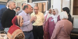 في شم النسيم.. عميد قصر العيني يتفقد مستشفى الطوارئ (صور)