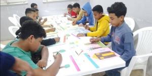 بلمسات إبداعية.. "شباب بني صالح" بالفشن ينظم مسابقة فنية احتفالًا بأعياد الربيع