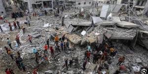 استشهاد 4 فلسطينيين جراء قصف الإحتلال مخيم الشاطئ