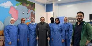 استخراج جسم غريب من الشعب الهوائية لطفل بمستشفى الأطفال الجامعي بالمنصورة